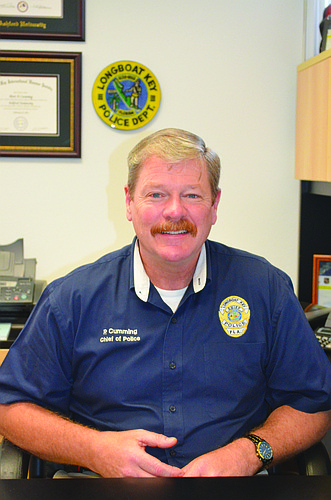 Pete Cumming has served as Longboat KeyÃ¢â‚¬â„¢s police chief since 2012. File photo