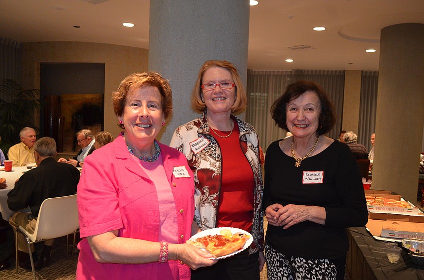Party committee Phyllis Ross, Barbara Raphael and Rochelle McKinney