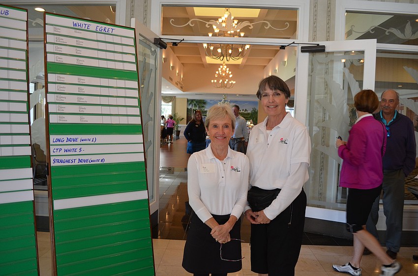 Event coordinators Gwen Watson and Carol Meese