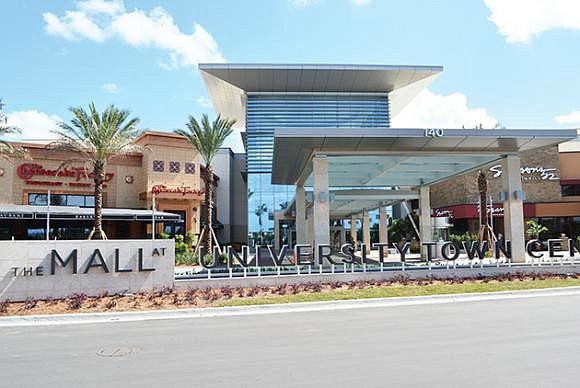 New developments in the Sarasota County contributed to the uptick in impact fee revenues this year, including The Mall at University Town Center. File photo.