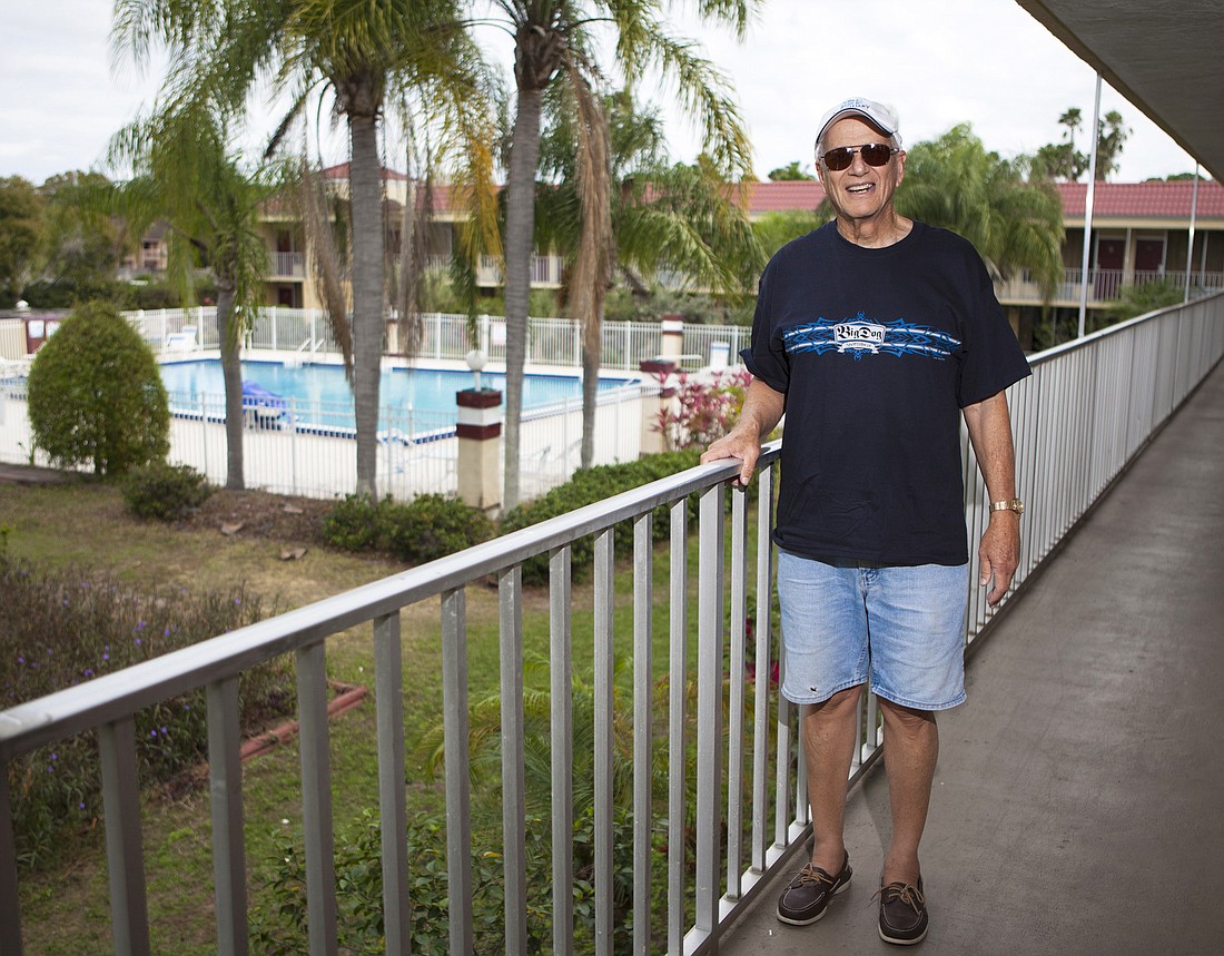 Harvey Vengroff owns more than 1,400 apartment units in the Sarasota-Bradenton region. He recently started a new business line to convert rundown motels into efficiency apartments for homeless people. Photo by Mark Wemple