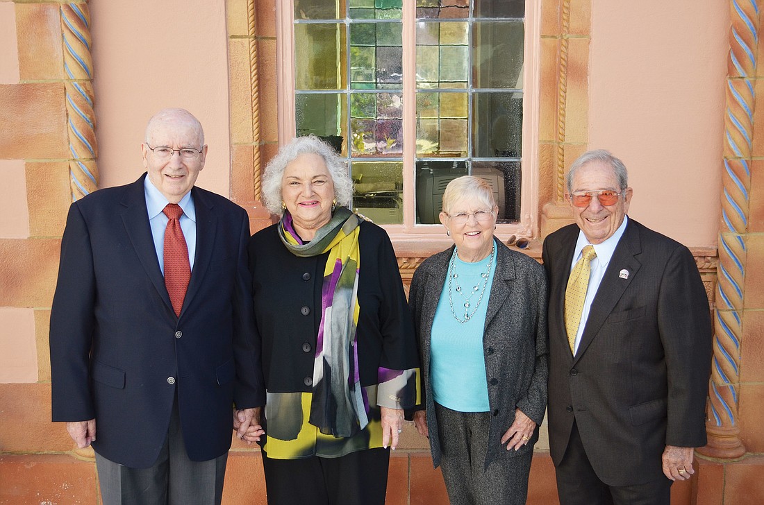 Philip and Nancy Kotler and Margot and Warren Coville donate their combined 300-piece glass art collections to the Ringling.