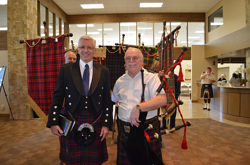 The Rev. Norman Pritchard and Bill Buckley