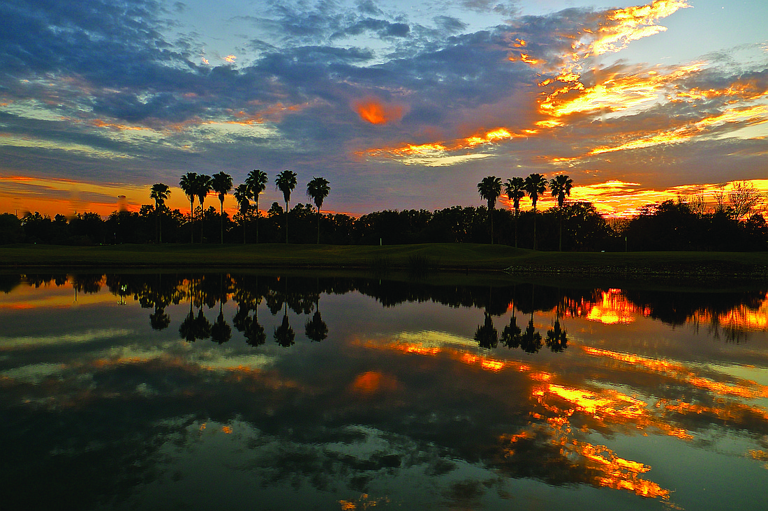 Tim Nerenz submitted this sunset photo, taken overlooking the Stoneybrook Golf Course.