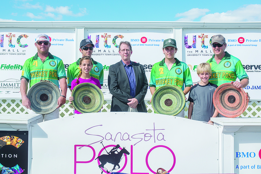 Blackberg Ranch/Whiskey Pond beat Southside/Shepherd 
Partners 11-8 Sunday in the Valentineâ€™s Day-themed 
Schroeder-Manatee Ranch Cup, at the Sarasota Polo Club.