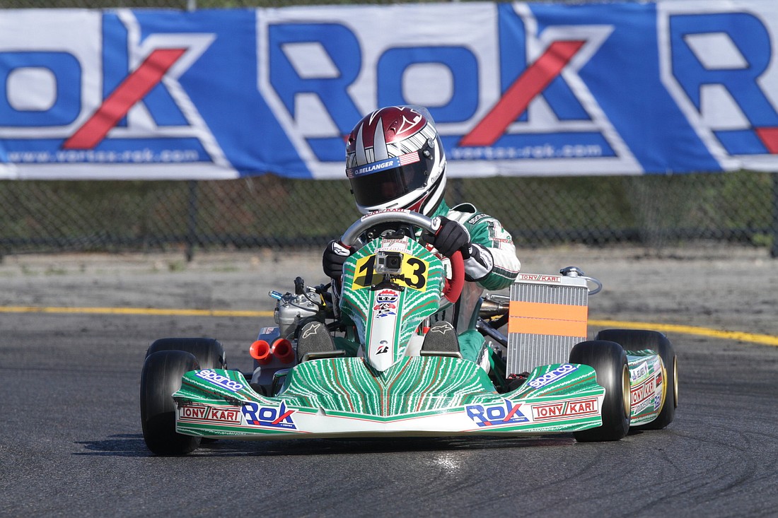 In 2009, Olivier Bellanger won his first state championship as a rookie inthe cadet class, which harbored drivers ages 9 to 12. Courtesy photo
