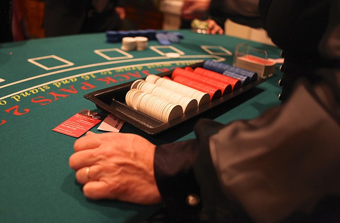 This year's event features a variety of casino games.