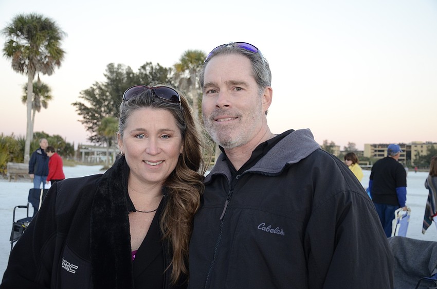 Kimberly Probus-Clark and her husband, David Clark, won the youngest couple: they got married in November.