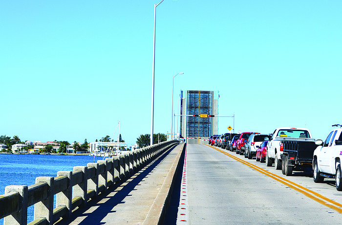 New Pass Bridge openings occur up to three times an hour during peak traffic hours. File photo