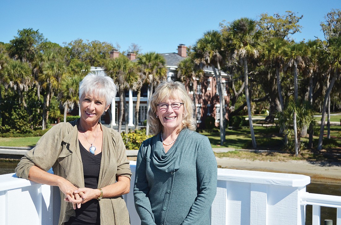 Landscape artist Jacobina Trump and Suzanne Gregory of the Conservation Foundation are combining art and environmental activism to help protect Florida's gulf coast.