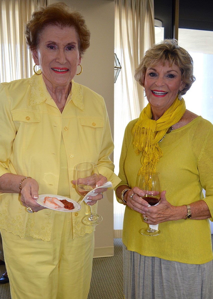 Sandy Forbes and Bev Vernon