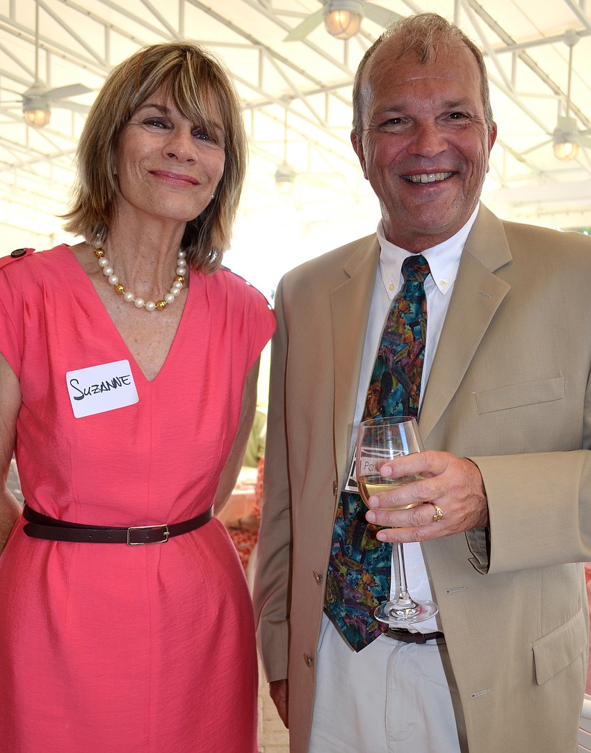 City Commissioner Suzanne Atwell and Patrick Fowler, Go Touch Down Travel and Tours