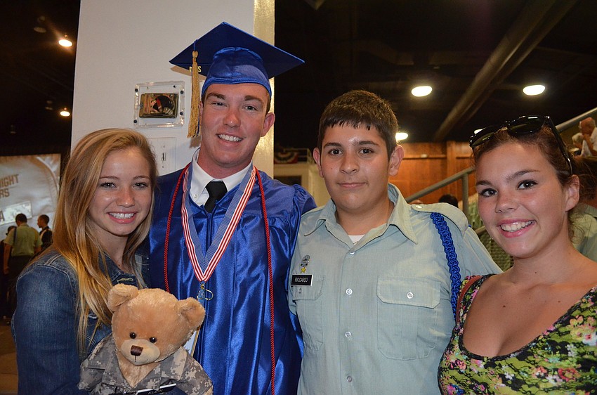 Baylee Johnson, Brett Klein, Vinny Riccardo and Racheal Flaker