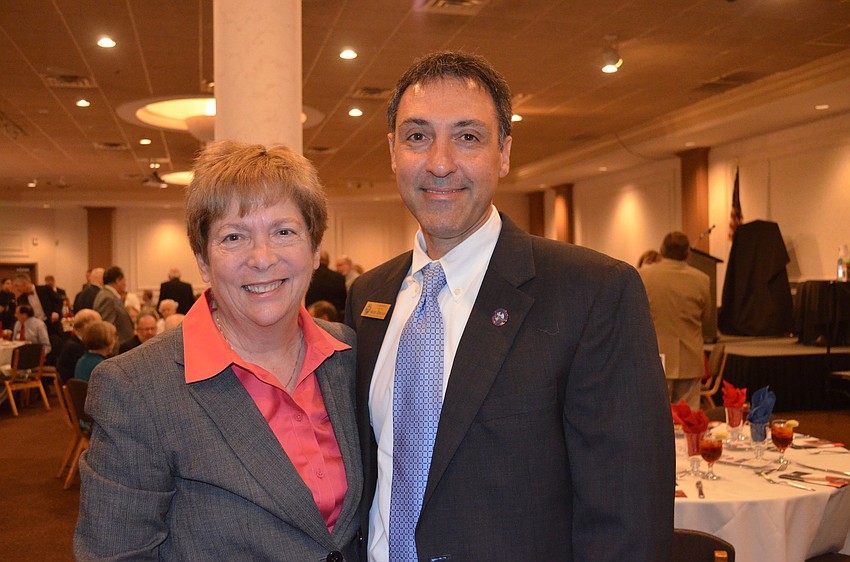 County Commissioner Nora Patterson and State Attorney Ed Brodsky