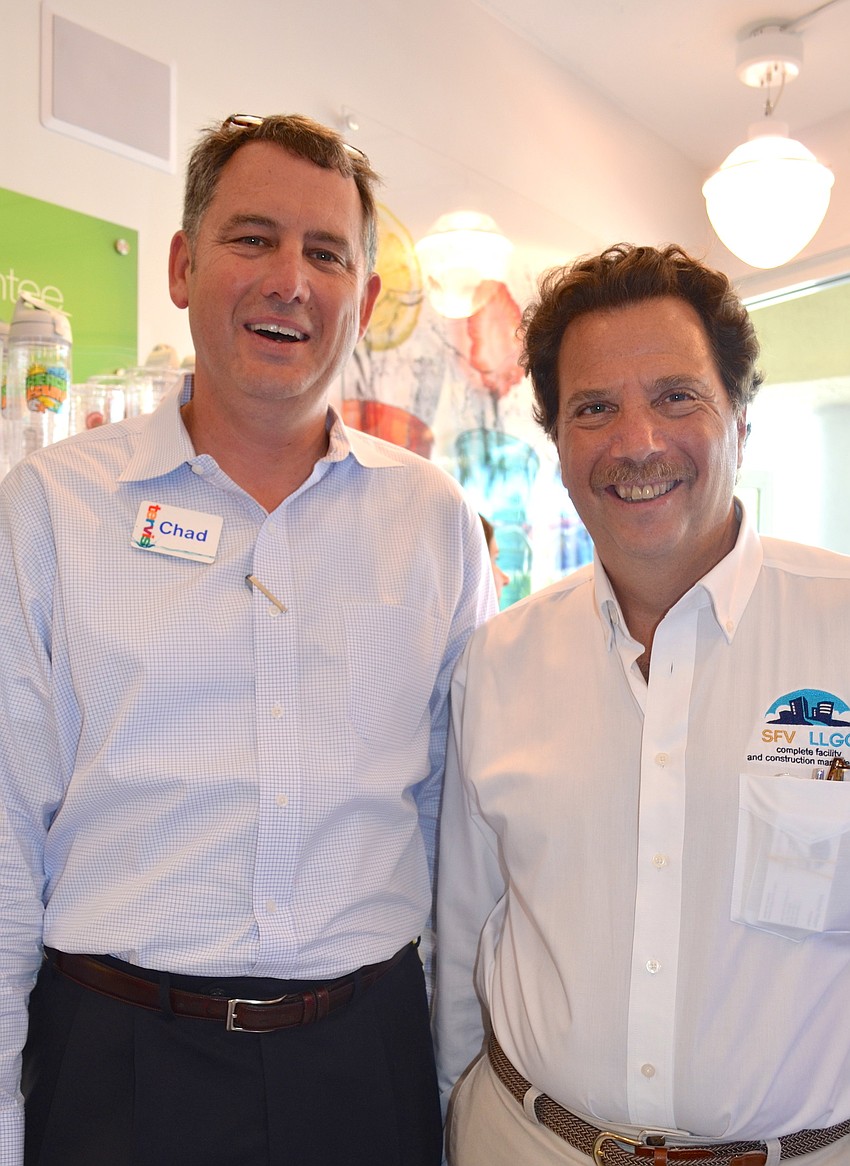 Chad Blankenship, Tervis, and Mitchell Rosen, SFV Services