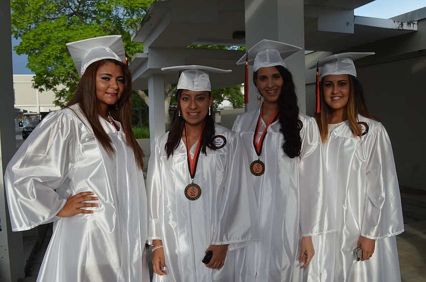 Elizabeth Marcano, Miriam Barrera, Lissette Correa and Nelsy Farinas