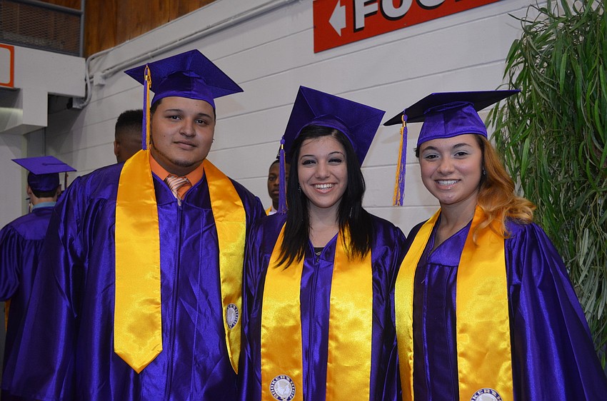 Cristian Romero, Sabrina Lazyan and Adrianne Vidal