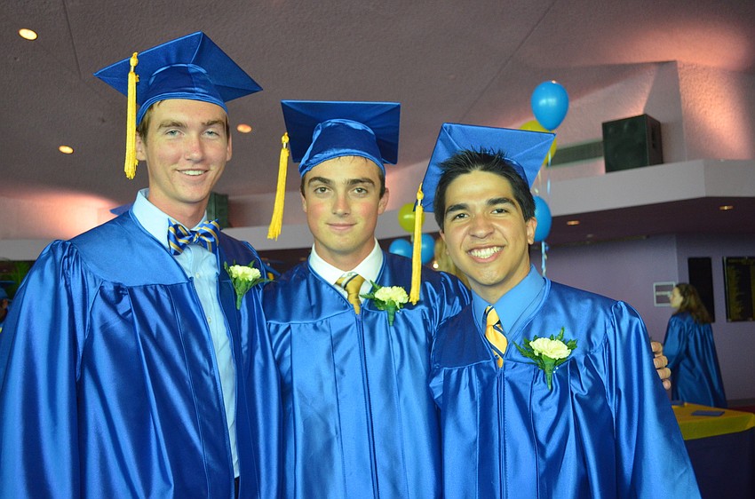 Sam Bretz, Chris Cantillo and Erik Nunez