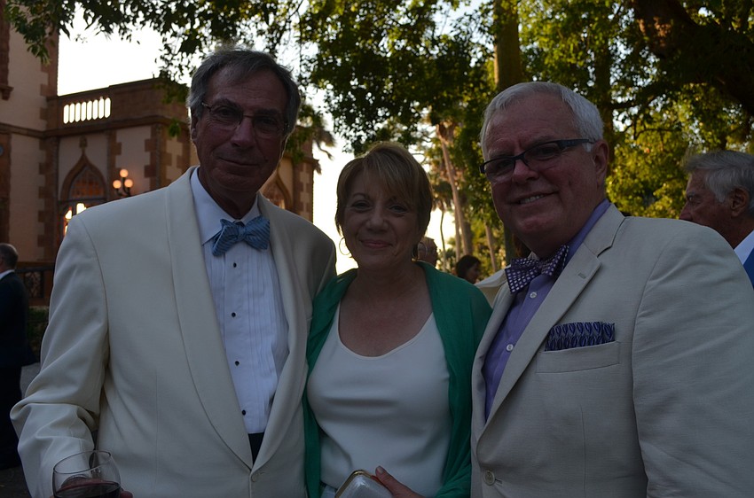 Steve Hutchinson, Pat Thompson and Dennis Stover