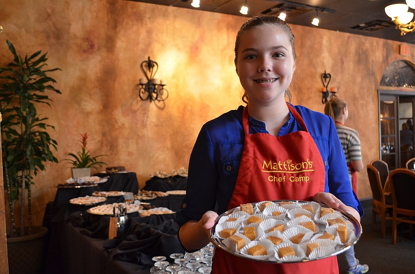 Sara McCurry presents the butterscotch fudge