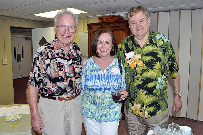John Brill with Vicki and Gordon Lyons