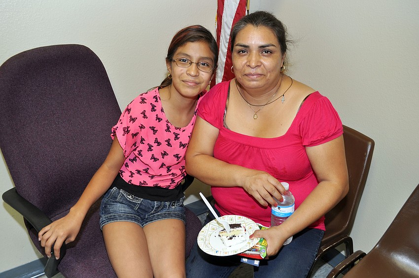 Juana Diego and her mother Angelica Diego