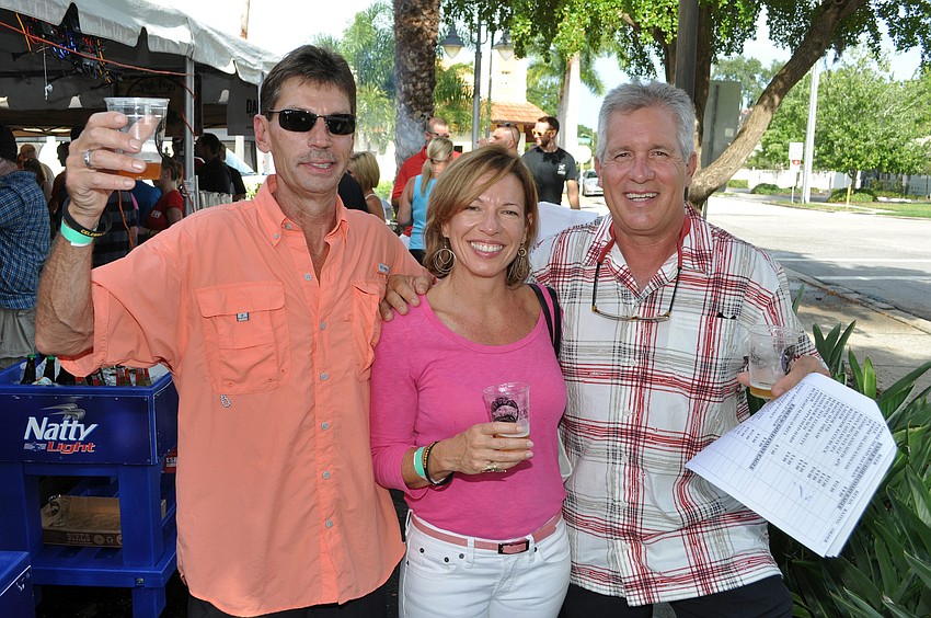 Eddie Croucher, Karen Quick and David Seamon