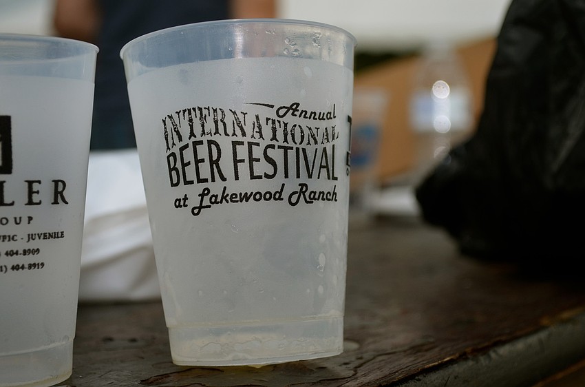 The festival featured craft beers from local and statewide breweries.