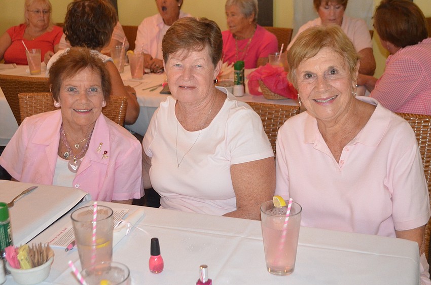 Dee Tornillo, Pat Knudson and Jo Anne Entwistle