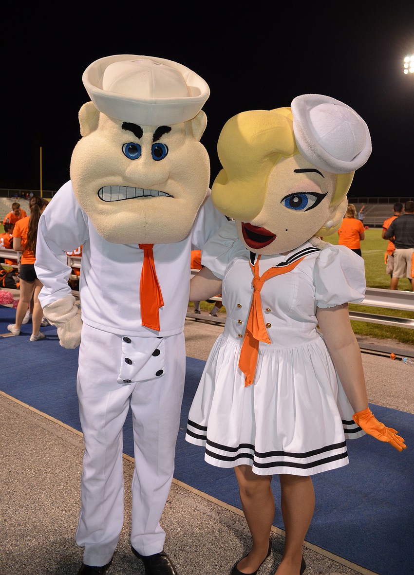 Sarasota High School Mascot Sailors.