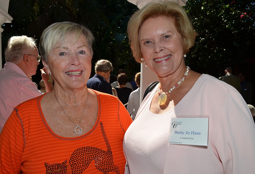 Lois Finley Shook and Betty Jo Haas.