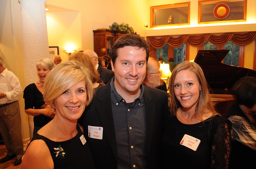 Linda Driggs, Tim Jaegar and Cassie Kite