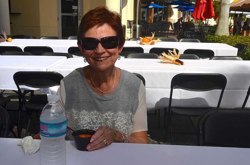 Faye Downing says she is a tomato basil soup connoisseur.