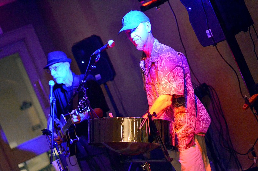 The Trinidudes played island-style music during Rosedale Golf and Country Clubâ€™s Luau Party.