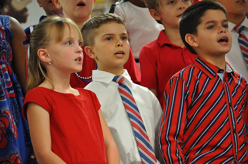 Catherine Dimon, Gabriel Plas and Jake Roman perform.