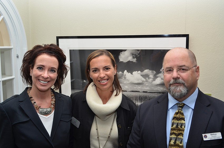 Teresa Tyrrell, Jeannie Perales and Matthew Woodside