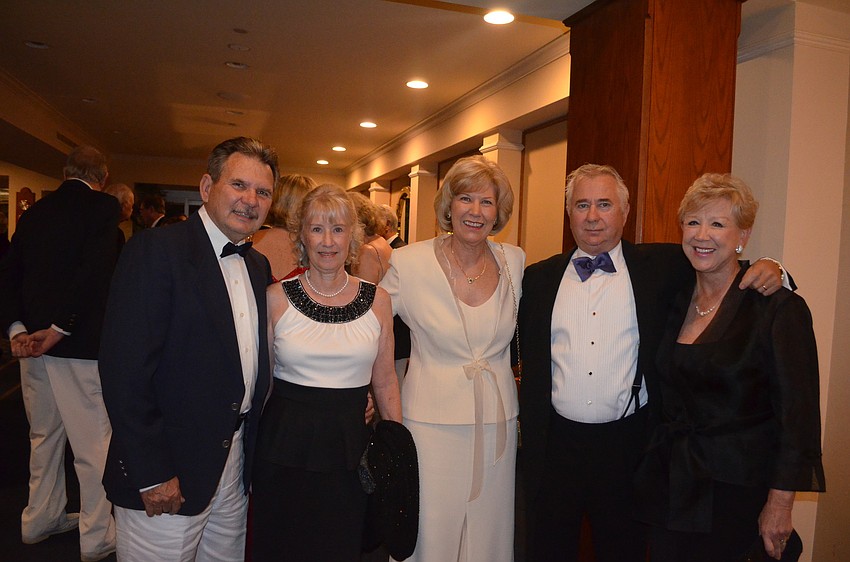 Al and Kathy Neumann, Wendy Rhodes and Stephen and Dody Anderson
