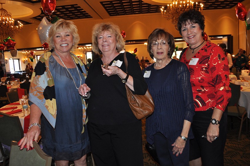 Kathy Chorny, Joyce Boccanfuso, Junice Seaman and Lorraine Wright