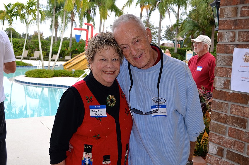 Barb and John Kerwin hosted an event over the weekend that also collected toys for in-need children.