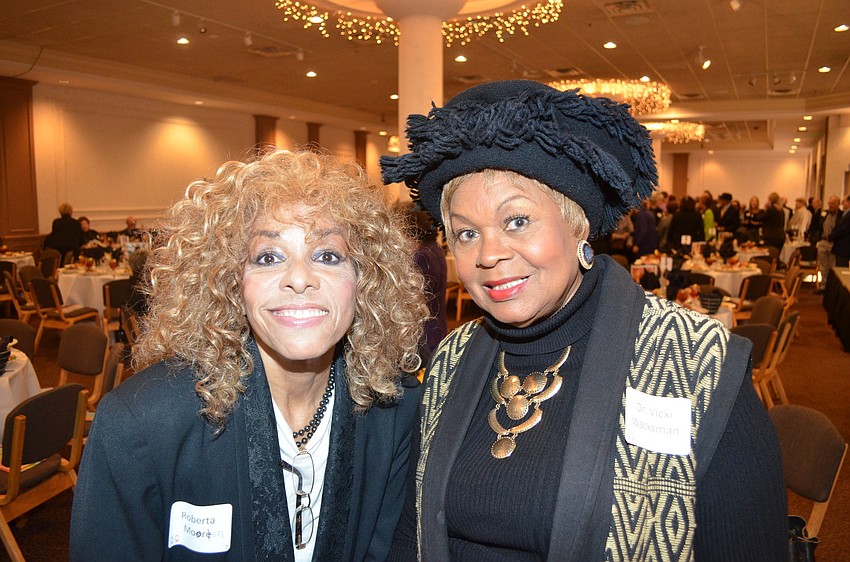 Roberta Morton and Dr. Vicki Wacksman