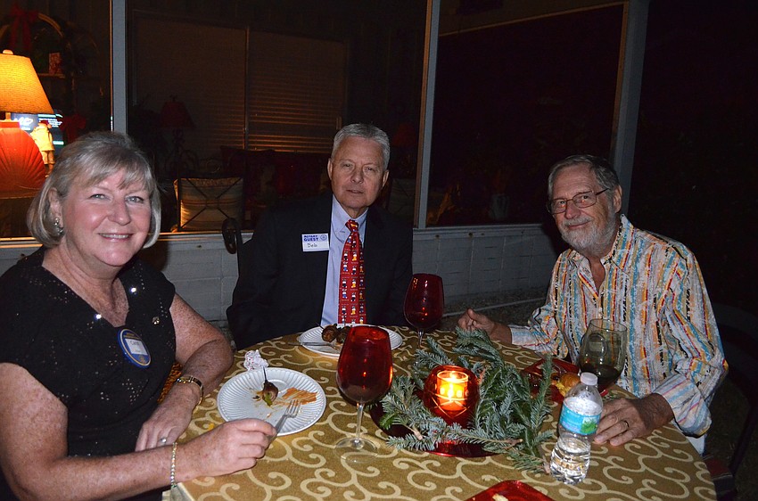 Carol and Bob Erker with Phillippe Koenig