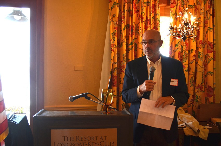 Town Manager Dave Bullock was the keynote speaker and spoke about major plans for the Key in the next 12 to 24 months.