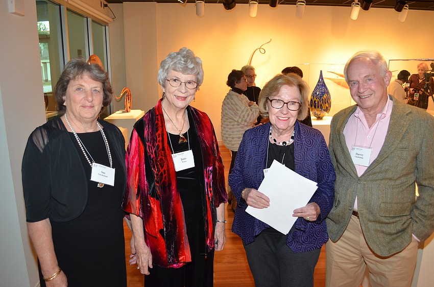 Sue Gleeksman, Janis Weiss, Ellen O'Brien and Harvey Gleeksman