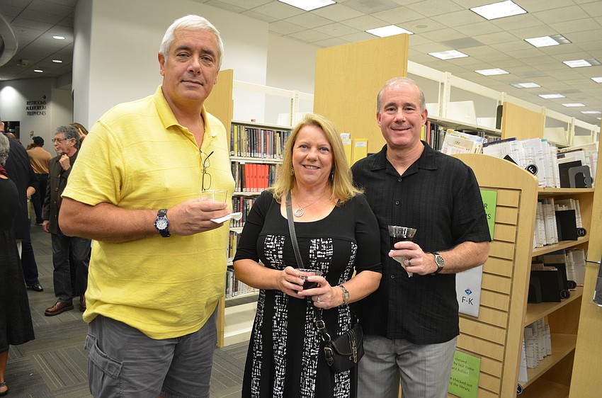 Scott Satterlee with Janet and Nick Rantis