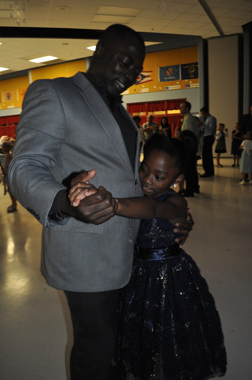 Kwamena and Adwoa Sankah dance the night away.