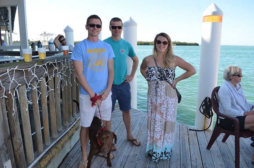 Cody Maple, John Rycci and Audra Lange