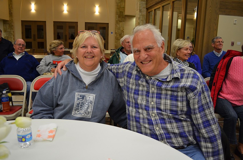 Donna Hefner and Greg Fiore