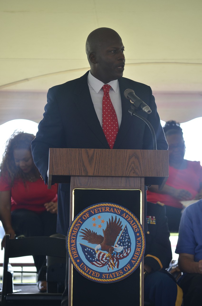 Key note speaker Lee Washington