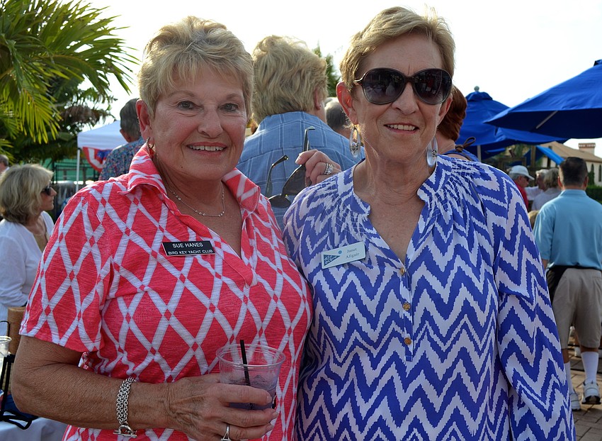 Sue Hanes and Janet Allgair