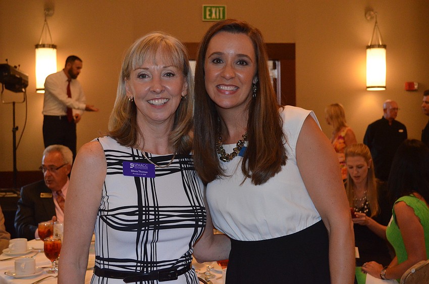 Presient and CEO of SPARCC Olivia Thomas and Andrea Hunt